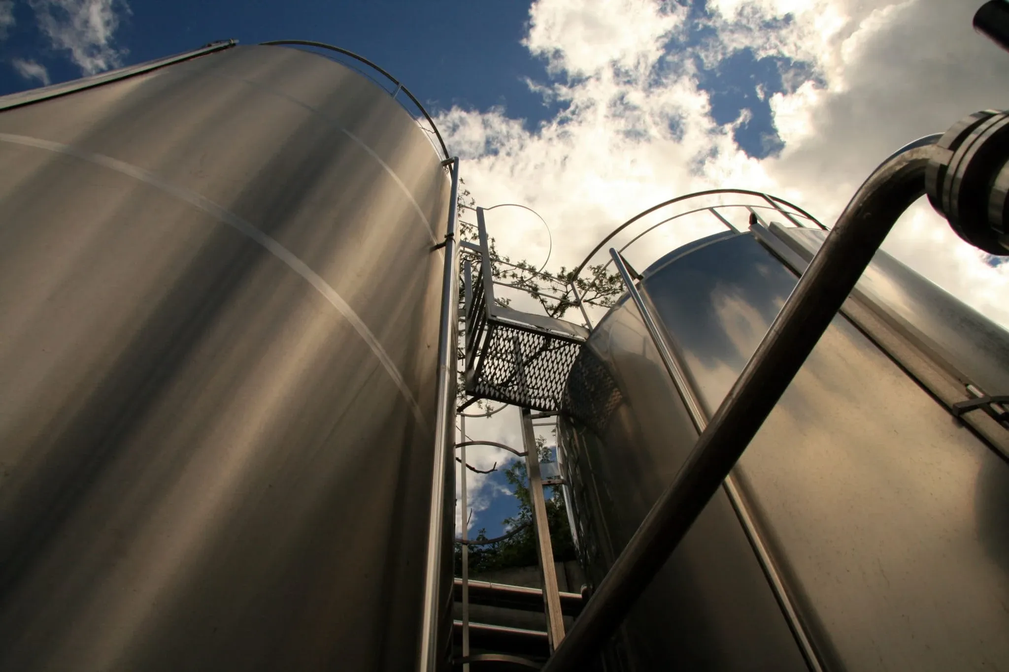 silos di latte